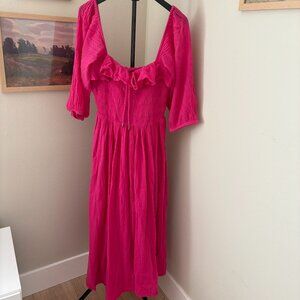 free people oasis midi dress